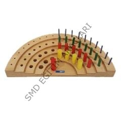 ROLYAN SEMİ-CIRCULAR PEG BOARD ( YARIM DAİRE PEG TAHTASI)