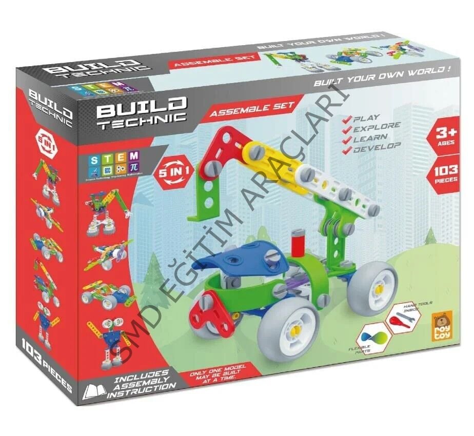 BUILD TECHNIC 5 IN 1 103 PARÇA
