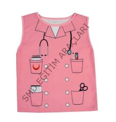 HEMŞİRE KOSTÜMÜ BASKILI