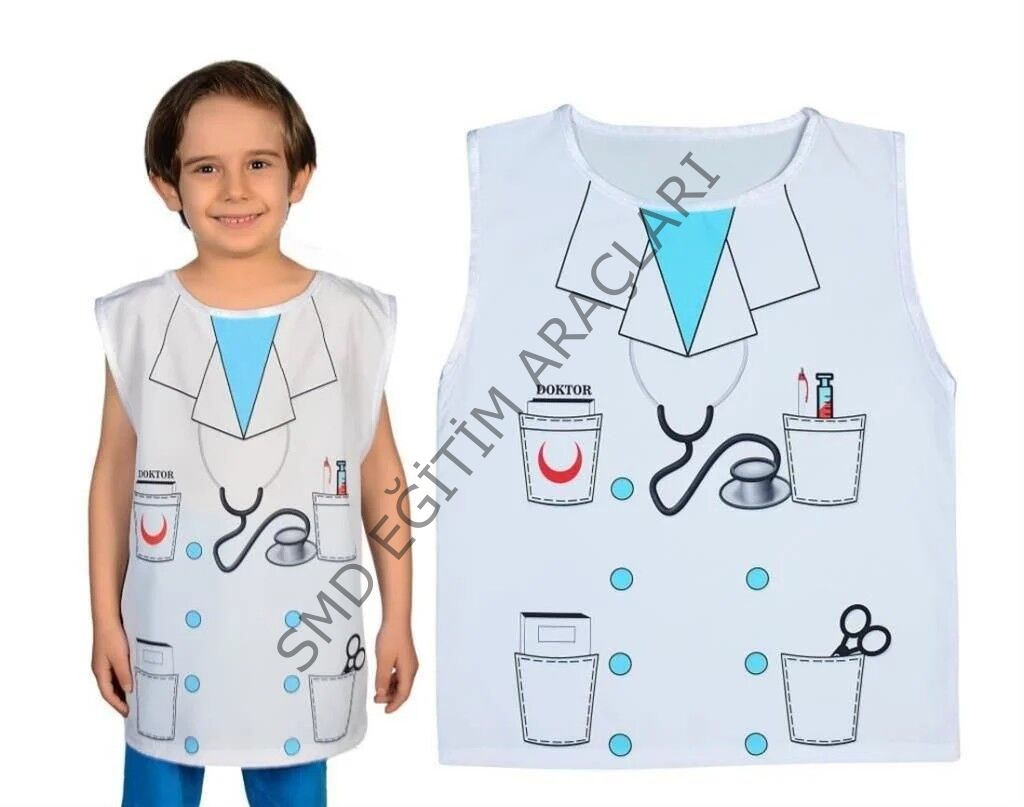 DOKTOR KOSTÜMÜ BASKILI