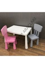 MAMUT MASA ÇOCUK SANDALYESİ +2 SANDALYE