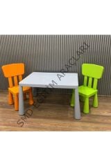 MAMUT MASA ÇOCUK SANDALYESİ +2 SANDALYE