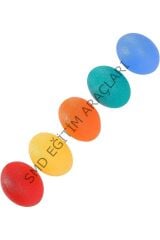 El Egzersiz Top seti 5 li Stres Topu Fizik Tedavi  Topu