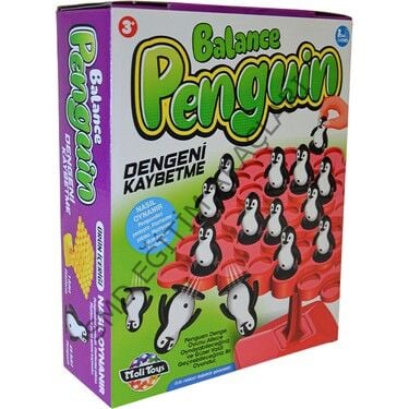 Penguen Denge Oyunu Eğitici Eğlenceli Aile Arkadaş Çocuk Kutu Oyunu