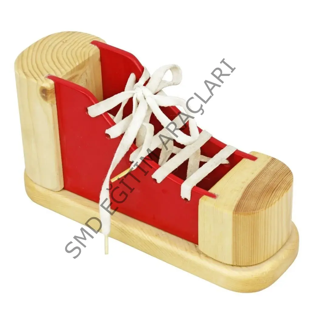 Ahşap Ayakkabı Bağlama