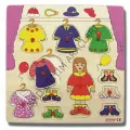 Giysi Değiştirme Puzzle  30*30 cm