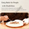 Engelliler İçin Yemek Tabağı Koruyucu | Hareket Kısıtlılığı, İnme ve Nörolojik Durumlar İçin Plastik Yemek Bariyeri