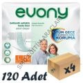 Evony Hasta Bezi Yetişkin Bel Bantlı L-büyük Boy 120 Adet (4pk*30)